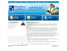 Tablet Screenshot of kkinsurancema.com
